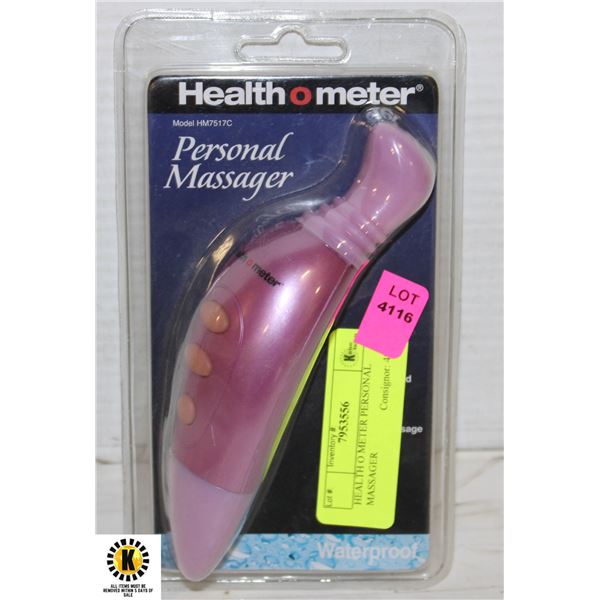 HEALTH O METER PERSONAL MASSAGER