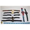 Image 1 : 7 MENS ESTATE WATCHES TOGETHER-ESTATE