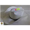 Image 1 : MENS WHITE DRESS COWBOY HAT-ESTATE