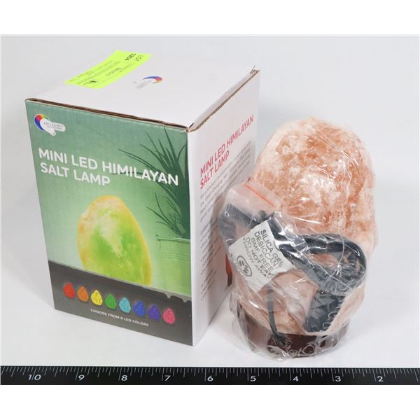 NEW MINI LED COLOUR CHANGING HIMALAYAN SALT LAMP