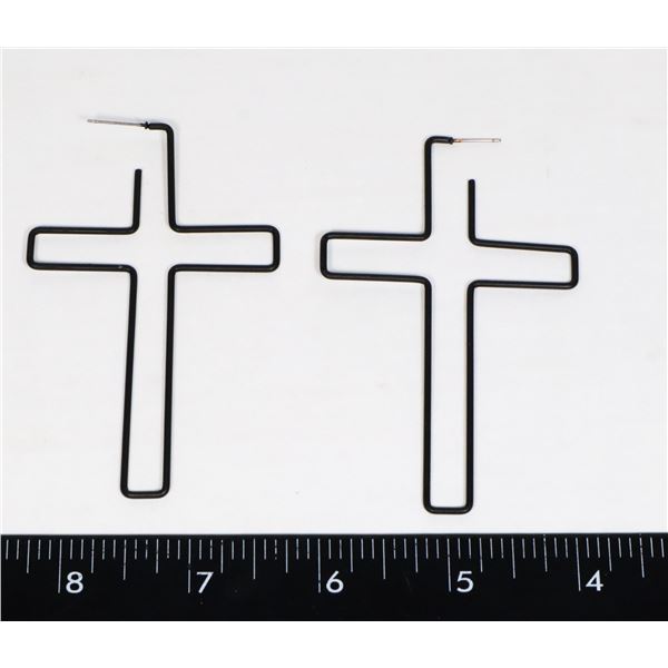 NEW CROSS DESIGN EARRINGS