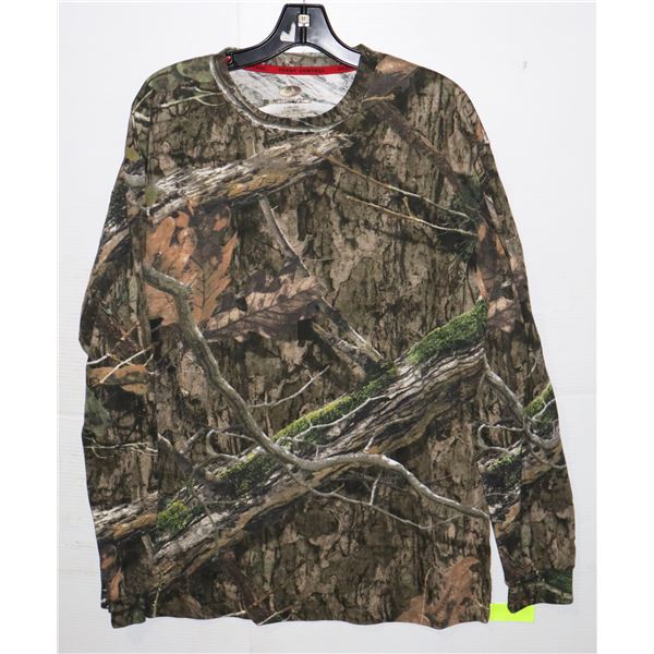 NEW MOSSY OAK SCENT CONTROL LONG SLEEVE MENS