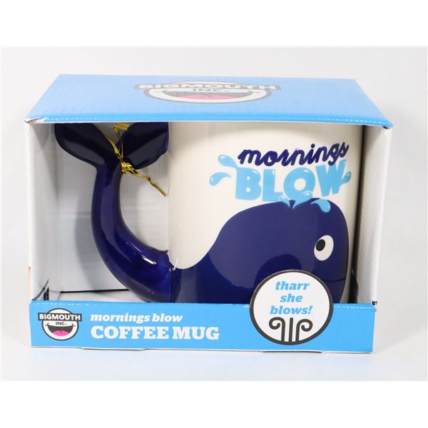 NEW 20-OZ MORNINGS BLOW COFFEE MUG