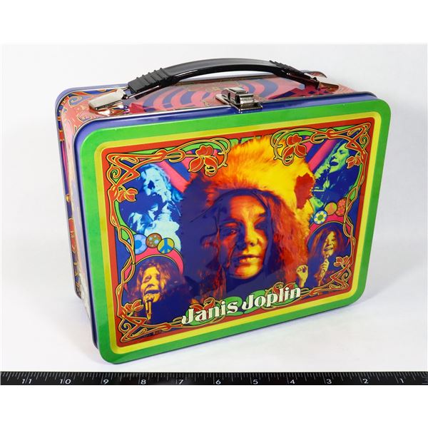 NEW JANIS JOPLIN  LUNCH BOX