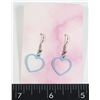 Image 1 : NEW HEART CHARM DROP EARRINGS