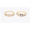 Image 1 : NEW CUBIC ZIRCONIA RING SET SIZE 7
