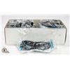 Image 1 : CASE OF 12 PYROMEX SAFETY GLASSES BLACK FRAMES