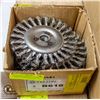 Image 1 : CASE OF 5 FELTON 5 7/8" STRINGER KNOT S.S. WHEELS