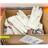 Image 1 : CASE OF BOB DALE GLOVES RODEO QUEEN WORKGLOVES