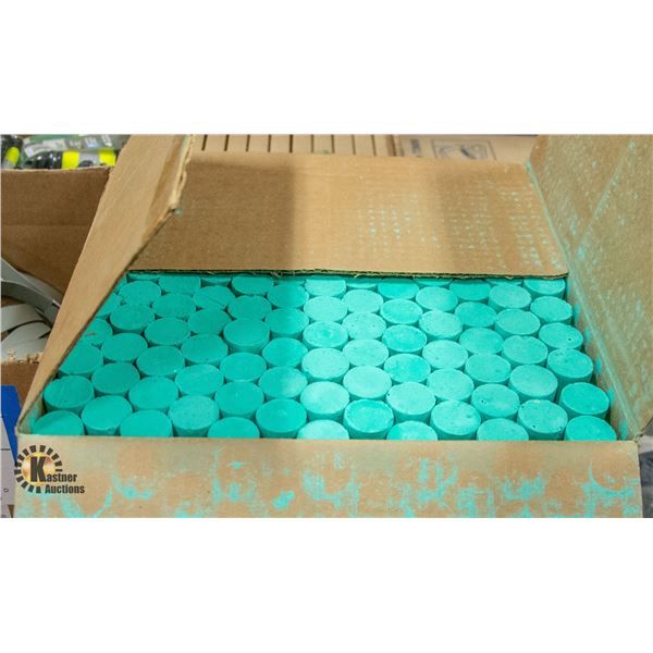 CASE OF MARKALL RAILROAD CHALK - GREEN