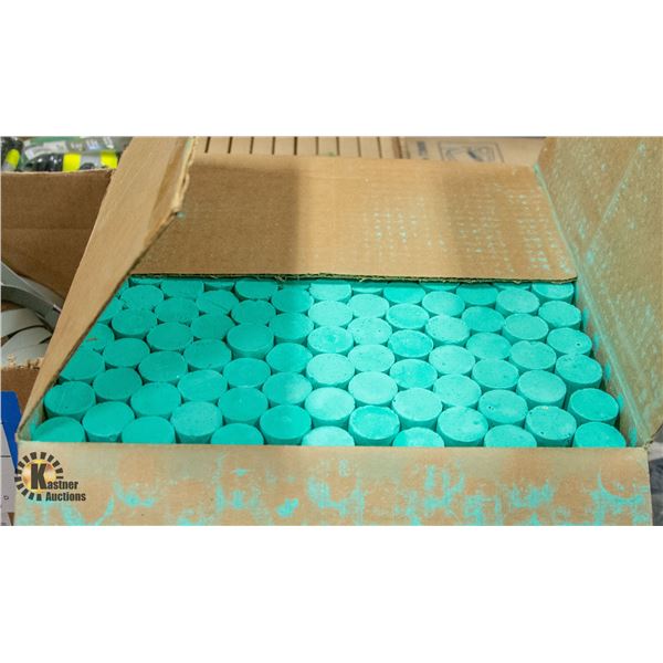 CASE OF MARKALL RAILROAD CHALK - GREEN