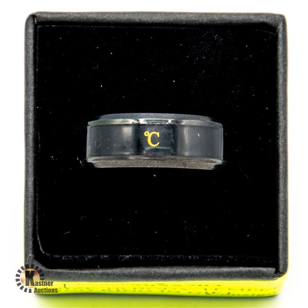 NEW SIZE 10 BODY TEMPERATURE READING RING IN GIFT