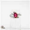 Image 1 : RED STONE WOMENS RING SIZE 5