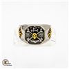 Image 1 : SKULL ANCHOR COMPASS TWO TONE PARTY
