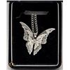Image 1 : NEW BUTTERFLY FILIGREE PENDANT ON CHAIN