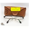 Image 1 : ESTATE RAYBAN EYEGLASS FRAMES WITH CASE