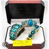 Image 1 : 3 LADIES ESTATE BRACELETS IN BOX-ESTATE MISSING A