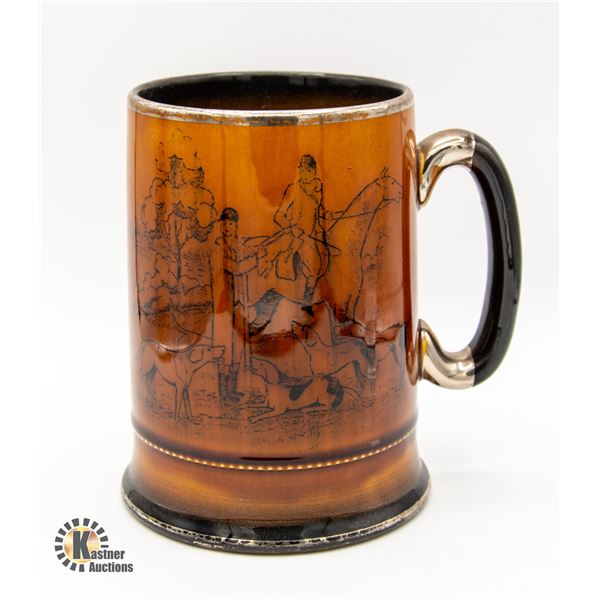 VINTAGE ARTHUR WOOD BEER MUG