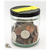 Image 1 : JAR OF MIXED COINS