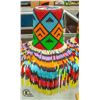 Image 1 : 100% HAND BEADED HANGING DECOR (26"-TALL)