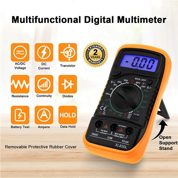 NEW XL830L DIGITAL MULTIMETER