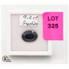 Image 1 : 9.2 CT OVAL SAPPHIRE HAS BEEN COLOUR & HEAT