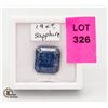 Image 1 : 19 CT RECTANGULAR SAPPHIRE HAS BEEN COLOUR & HEAT