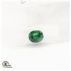 Image 1 : 6.50 CT OVAL EMERALD CABOCHON HAS BEEN COLOUR &