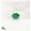 Image 1 : 10.00 CT OVAL EMERALD HAS BEEN COLOUR & HEAT