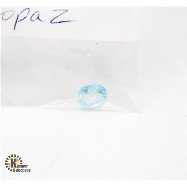 2.00 CT OVAL BLUE TOPAZ