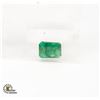 Image 1 : 3.80 CT EMERALD CUT EMERALD HAS BEEN COLOUR & HEAT