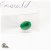 Image 1 : 5.10 CT OVAL EMERALD HAS BEEN COLOUR & HEAT