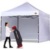 NEWLY ASSEMBLED 10FT X 10FT ABCCANOPY TENT WITH