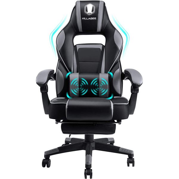 NEWLY ASSEMBLED KILLABEE GAMING CHAIR WITH LUMBAR