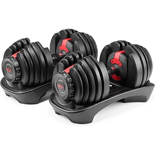 NEW SET OF BOWFLEX SELECT TECH 552 ADJUSTABLE