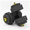 Image 1 : NEW SOGES DUMBBELL/BARBELL COMBO SET OF WEIGHTS