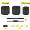 Image 3 : NEW SOGES DUMBBELL/BARBELL COMBO SET OF WEIGHTS