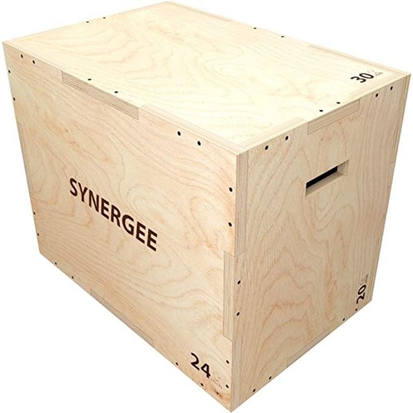 NEW SYNERGEE WOODPLYO-302420 3-1 WOOD PLYOMETRIC