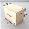 Image 2 : NEW SYNERGEE WOODPLYO-302420 3-1 WOOD PLYOMETRIC