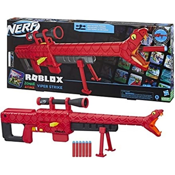 NEW NERF ROBLOX VIPER STRIKE TOY GUN/SNIPER