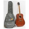 Image 1 : KMISE ACOUSTIC GUITAR WITH CASE AND DIGITAL TUNER