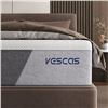 Image 1 : NEW KESCAS 10 INCH FULL MATTRESS - COLOURS MAY