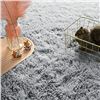 Image 1 : NEW ANDECOR SOFT FLUFFY BEDROOM RUG 5'X8'  W/