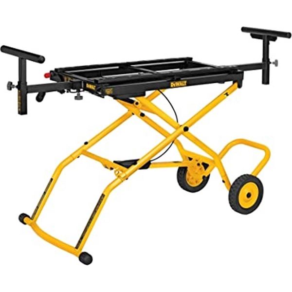 NEW DEWALT ROLLING MITER SAW STAND DWX726