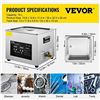 NEW VEVOR 15L ULTRASONIC DIGITAL PARTS CLEANER