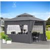 NEW ABCCANOPY PATIO GAZEBO MODEL GHG-1111DP-PKG