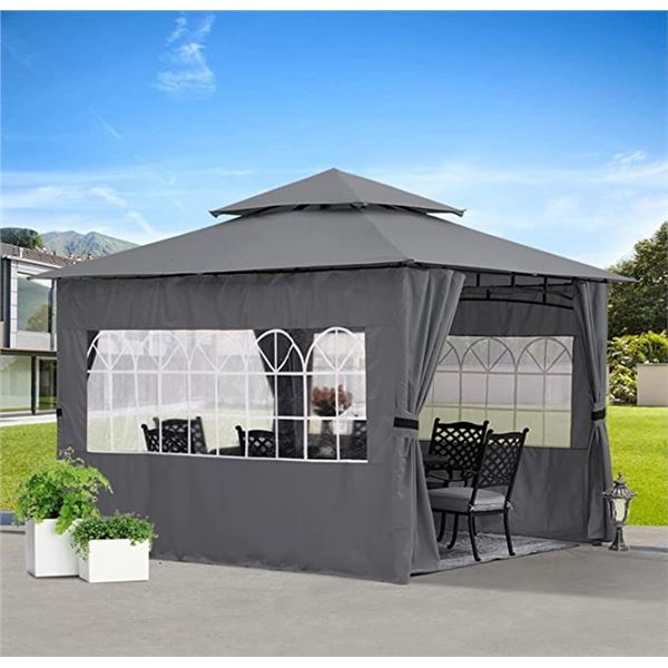 NEW ABCCANOPY PATIO GAZEBO MODEL GHG-1111DP-PKG