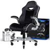 Image 1 : NEW NOUHAUS VELOUR ERGONOMIC GAMING CHAIR