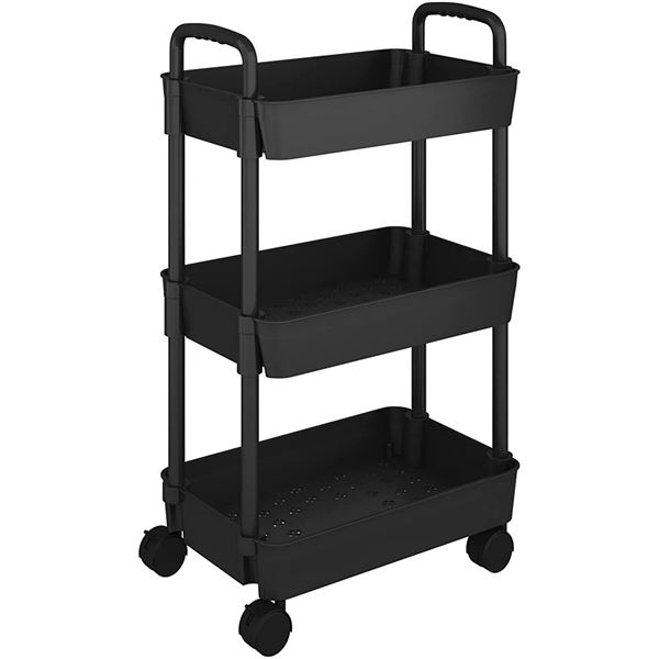 NEW UDEAR 3 TEIR KITCHEN ROLLING UTILITY CART