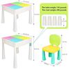 Image 2 : NEW KIDS MULTIPURPOSE BLOCK TABLE & CHAIRS